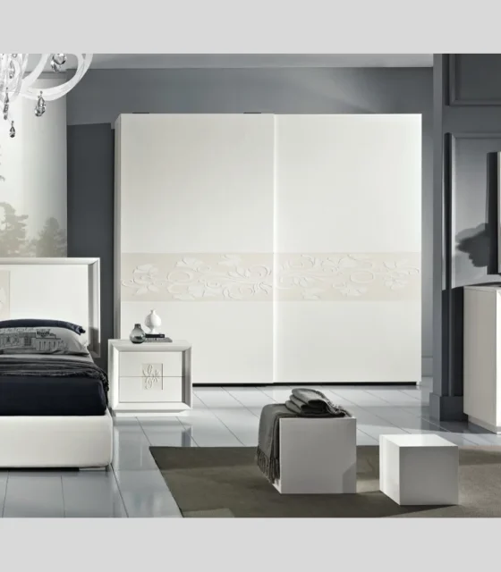 Euro Design Artemide Bianco – Composizione 47 ante legno