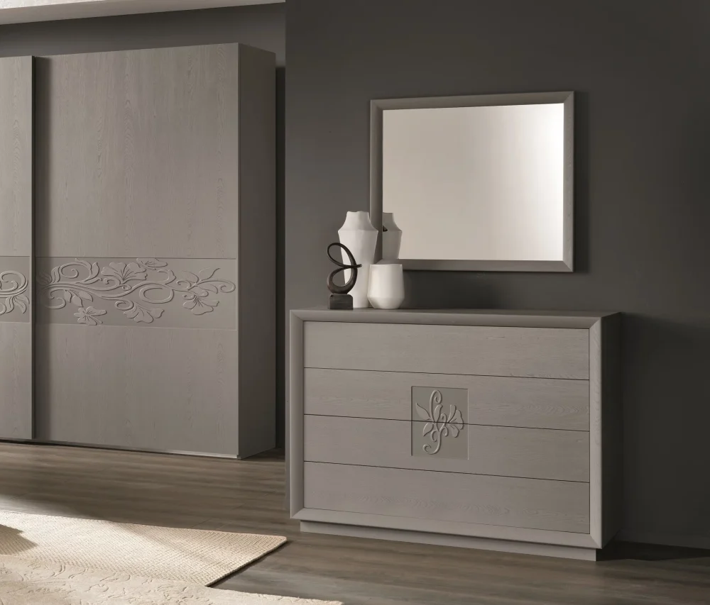 Euro Design Artemide Frassino Grey – Composizione 82 ante specchio
